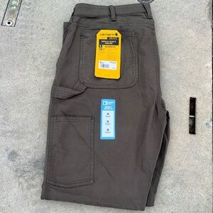 Carhartt Women's Rugged Flex Canvas Work Pants BN5113-W Size 14 Regular NWT